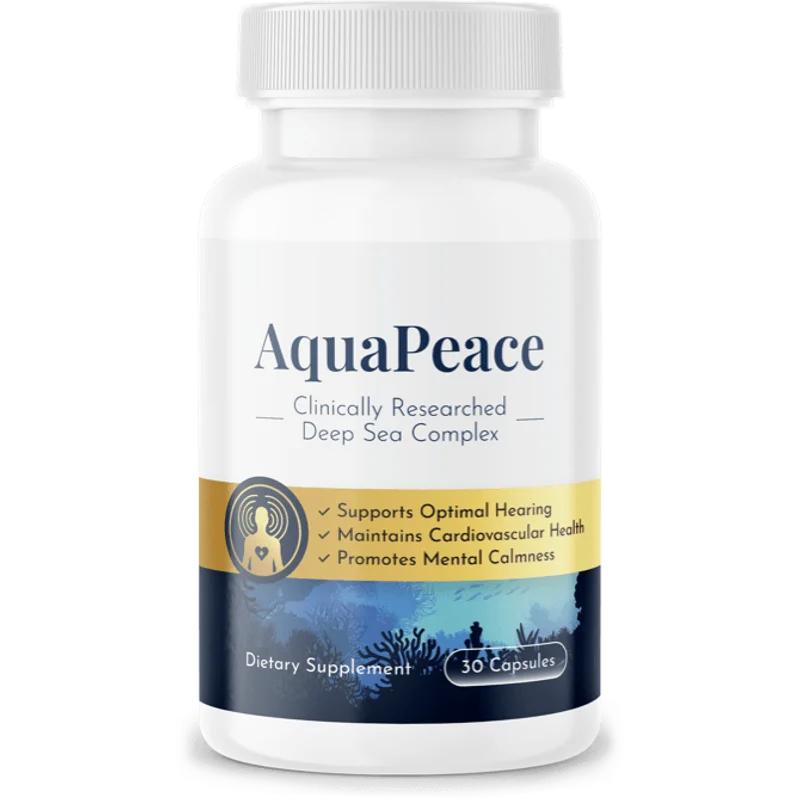 AquaPeace Natural Longevity & Vitality Formula — 1 Bottle / 30 Day Supply